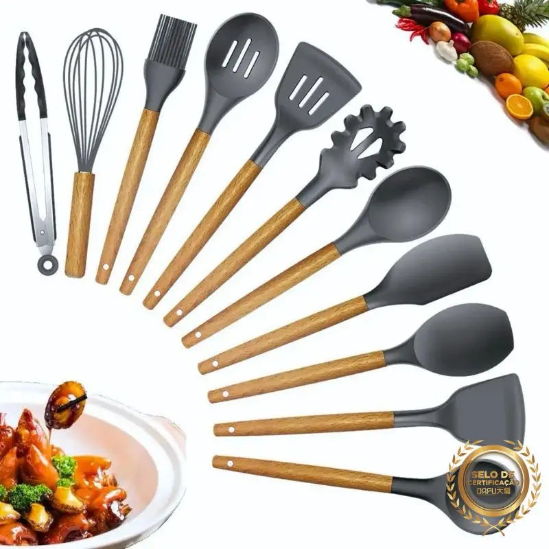Jogo de Cozinha com 12 Peças