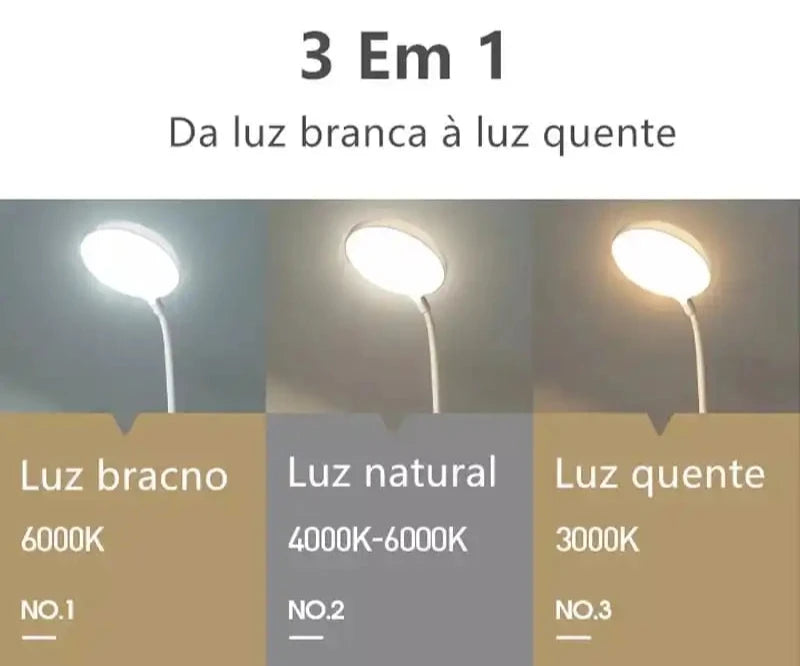 Luminária de Mesa LED