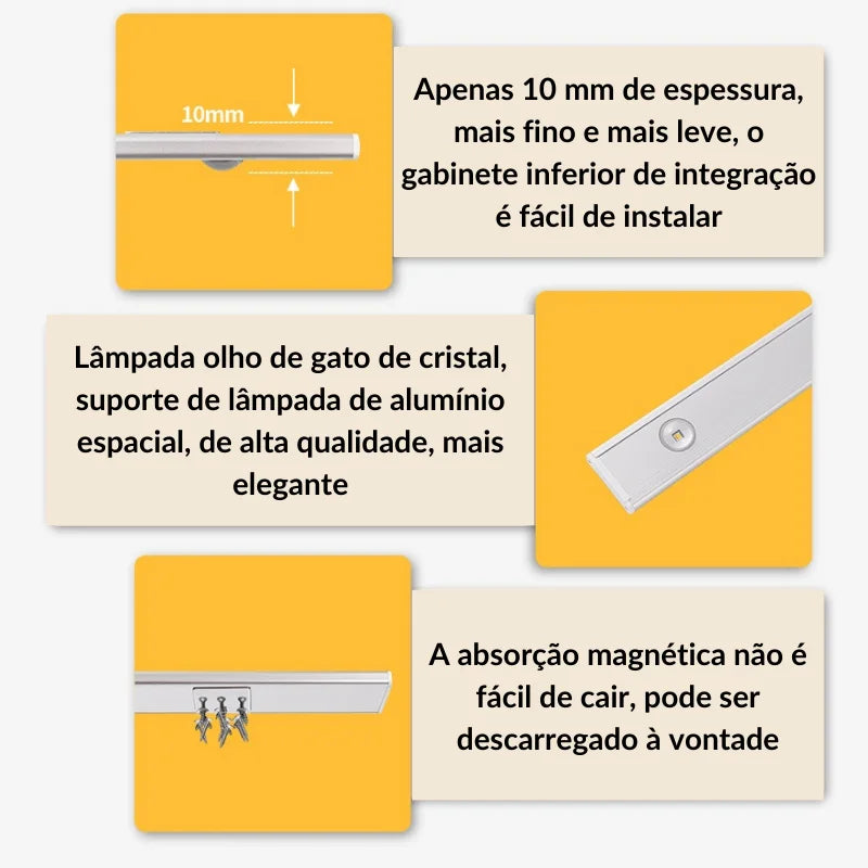 Lâmpada de Led com Sensor de Movimento