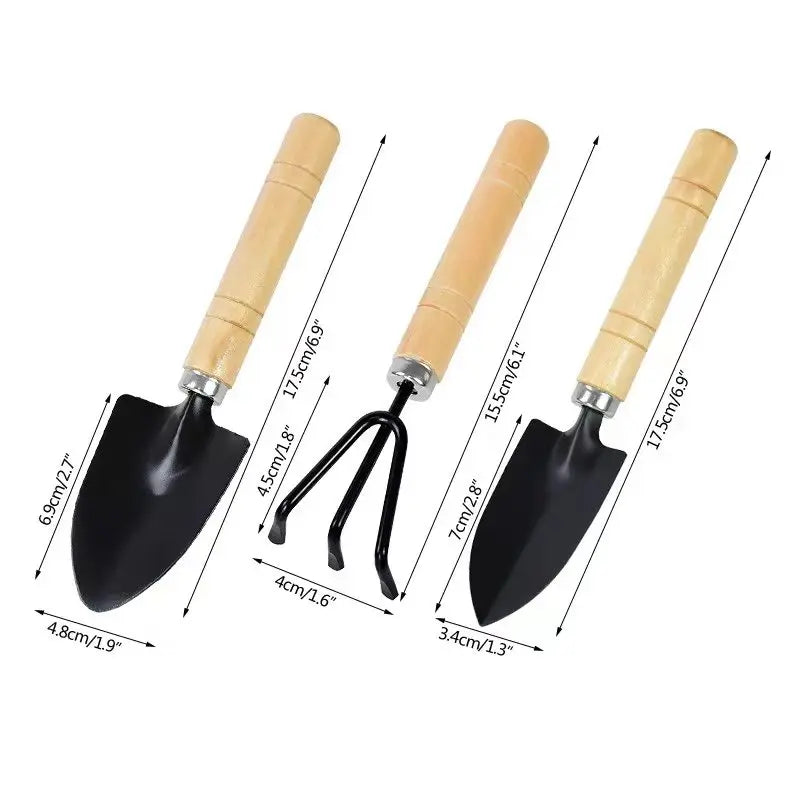 Kit de Mini Ferramentas para Jardinagem