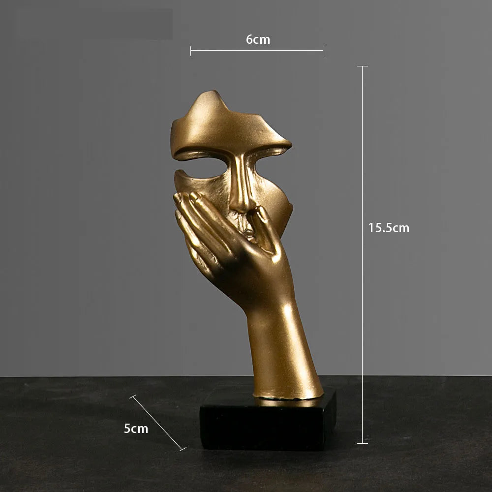 Estatueta do Rosto Humano