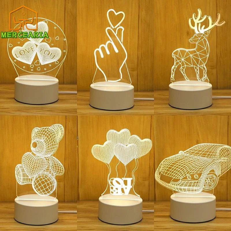 Luminária Decorativa em 3D