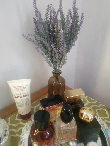 Garrafa Decorativa em Vidro