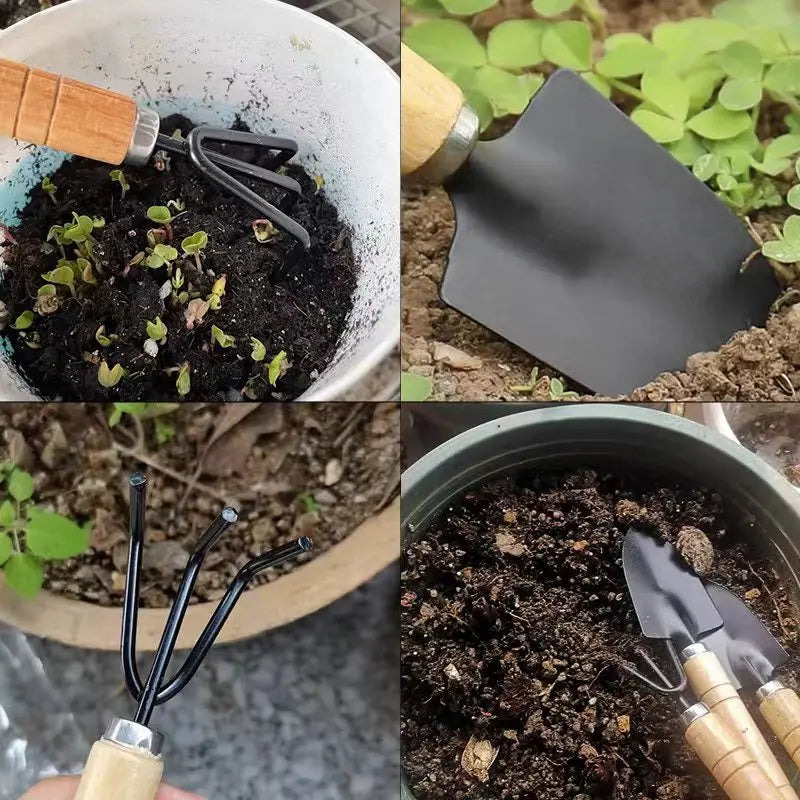 Kit de Mini Ferramentas para Jardinagem