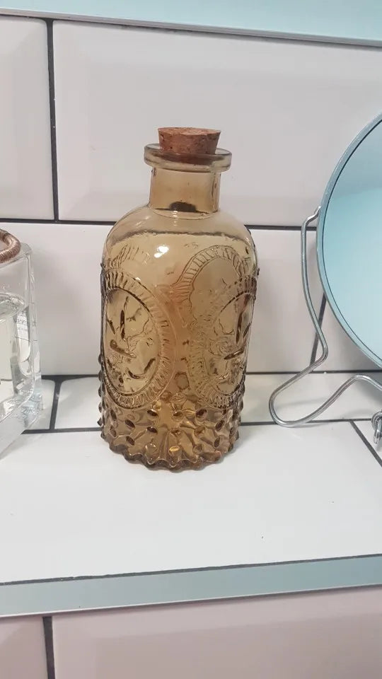Garrafa Decorativa em Vidro
