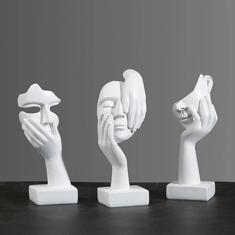 Estatueta do Rosto Humano