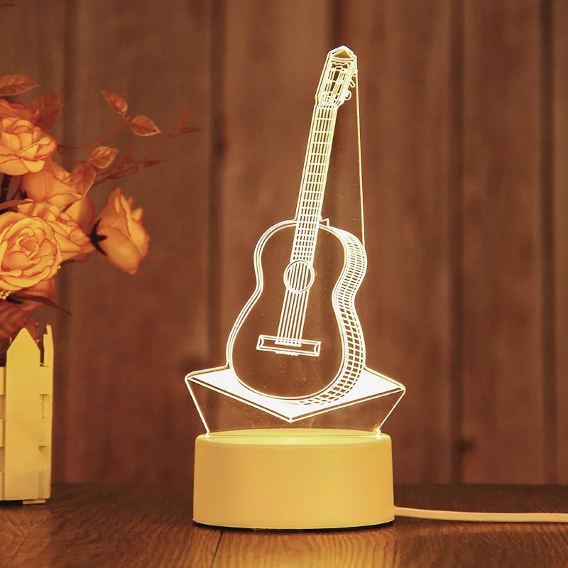 Luminária Decorativa em 3D