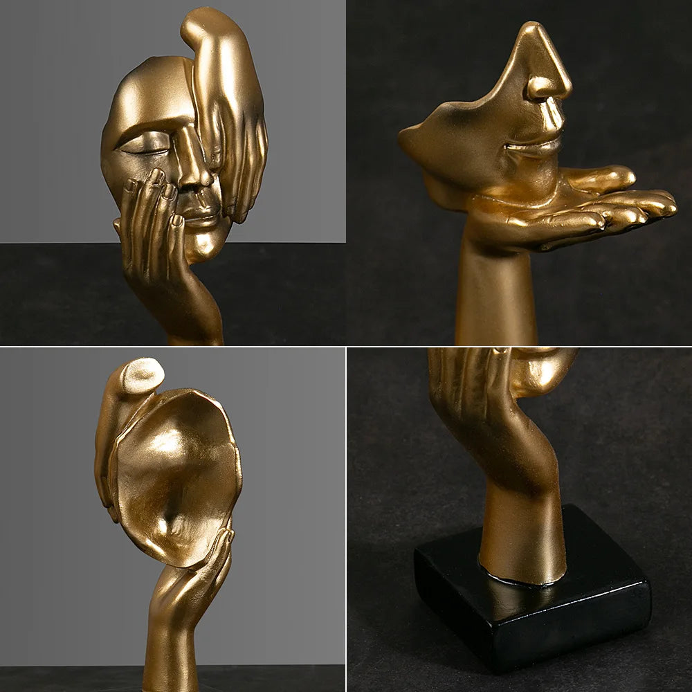 Estatueta do Rosto Humano