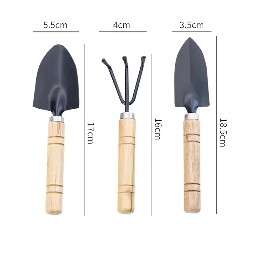 Kit de Mini Ferramentas para Jardinagem