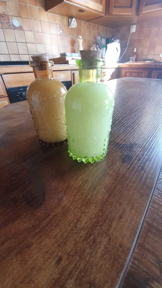 Garrafa Decorativa em Vidro