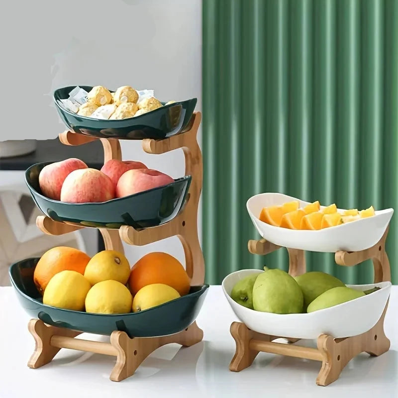 Fruteira de Mesa Luxo 2 e 3 Andares