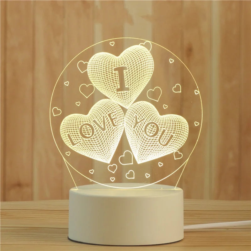 Luminária Decorativa em 3D