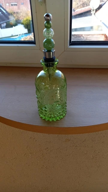Garrafa Decorativa em Vidro