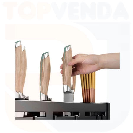 Organizador e Suporte Para Facas e Utensílios