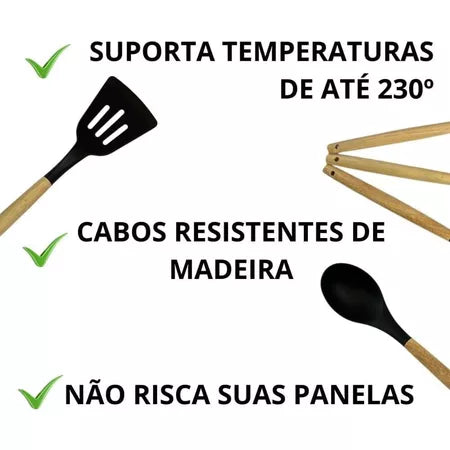 Jogo de Cozinha com 12 Peças