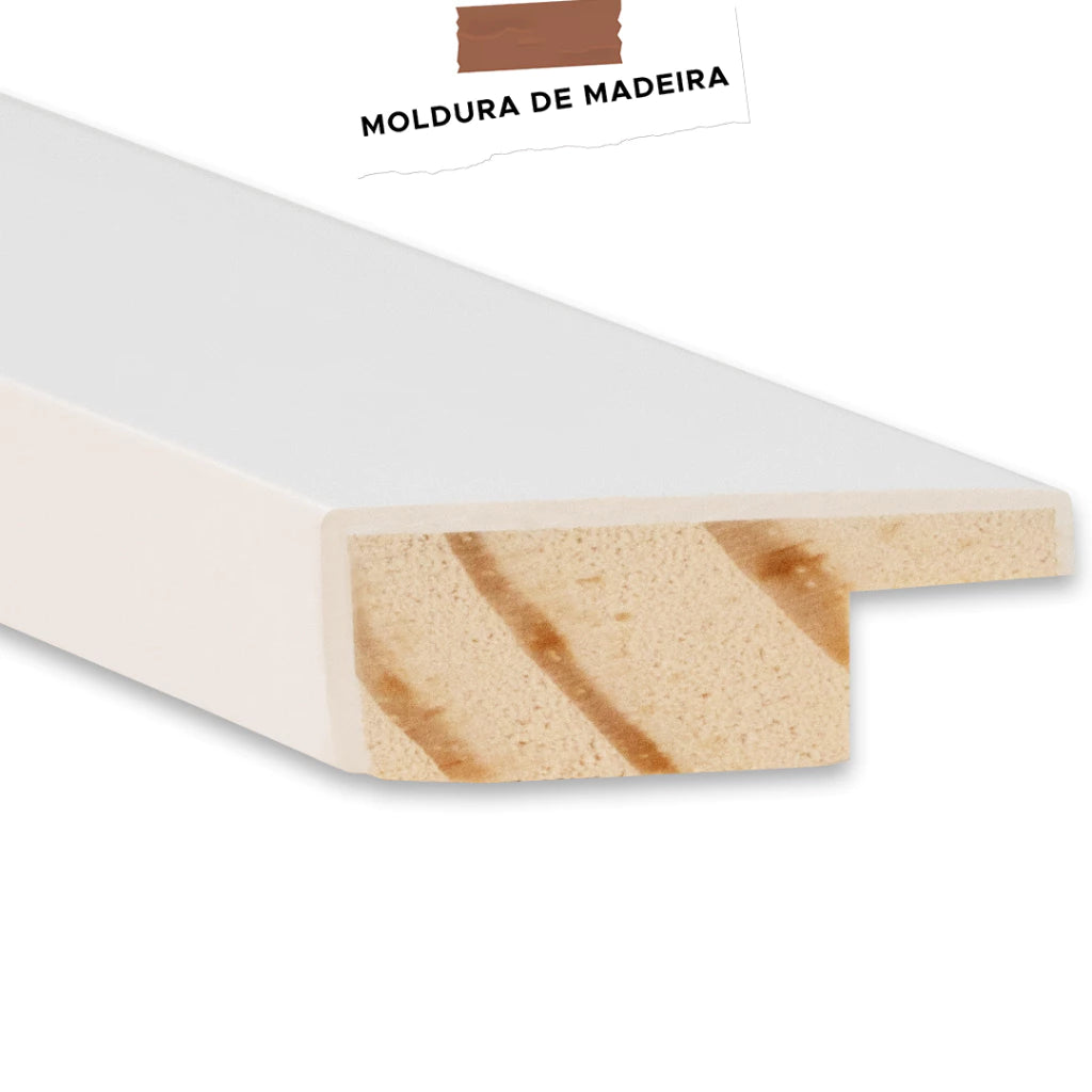 Conjunto de Quadros Decorativos Folhagem