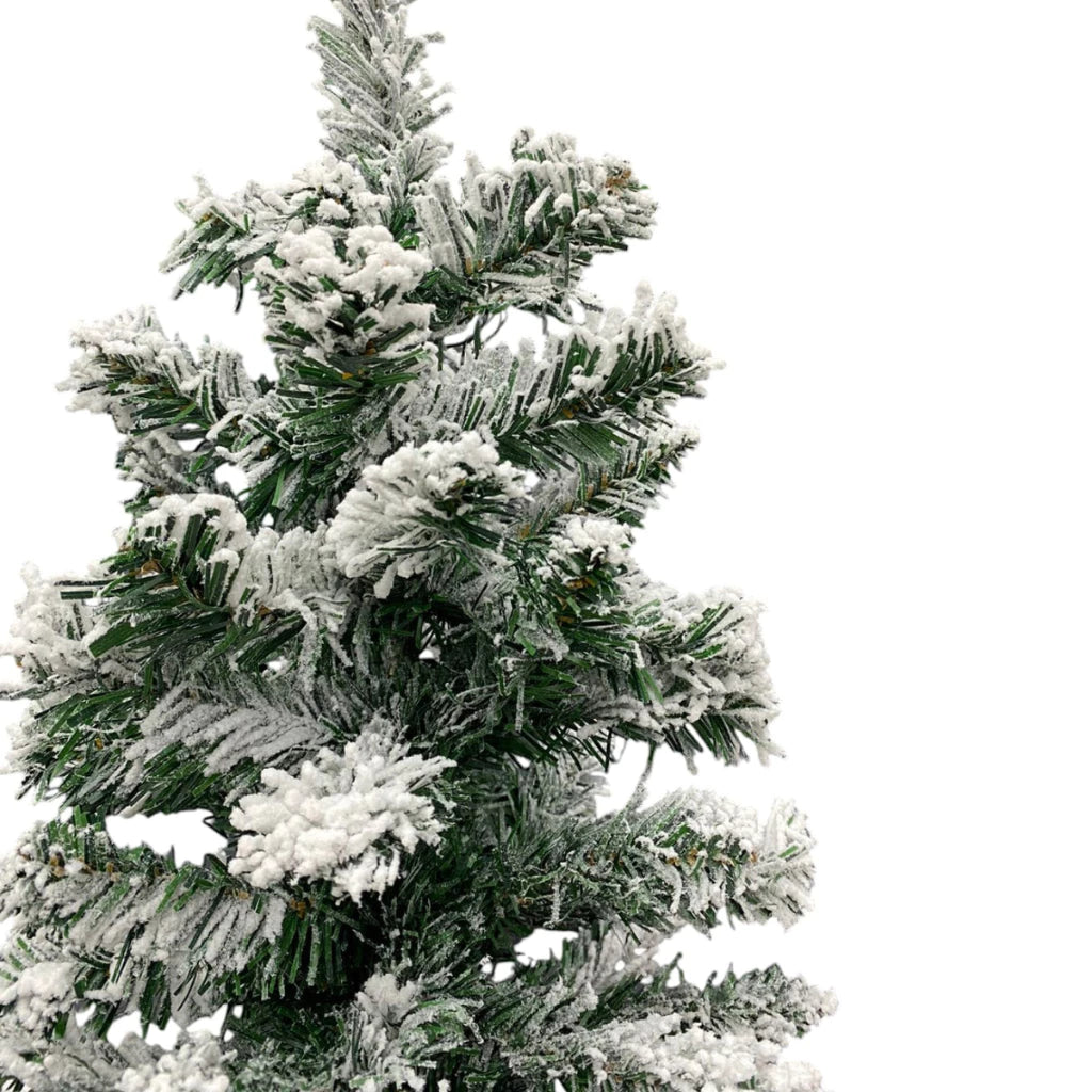Mini Árvore de Natal Flocada Neve