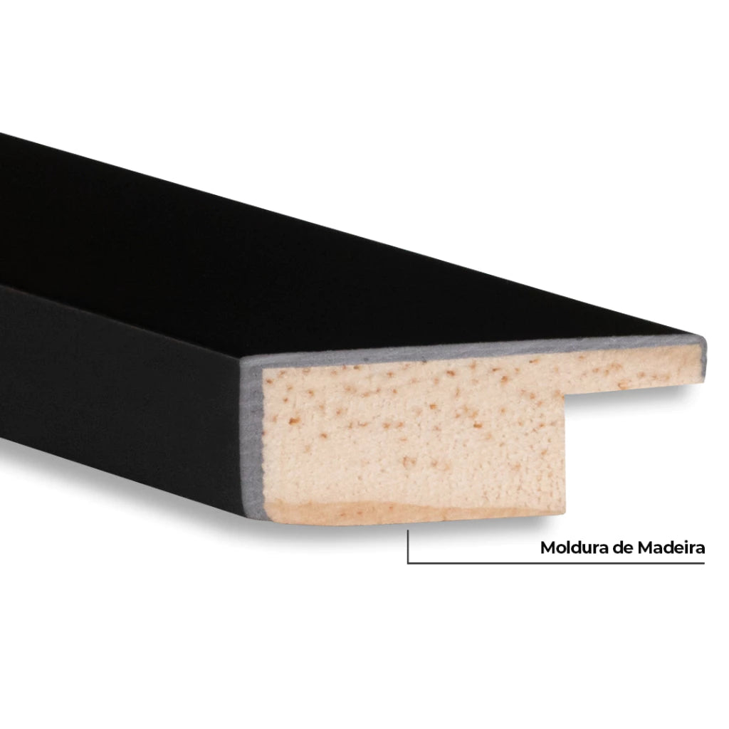 Conjunto de Quadros Decorativos Folhagem