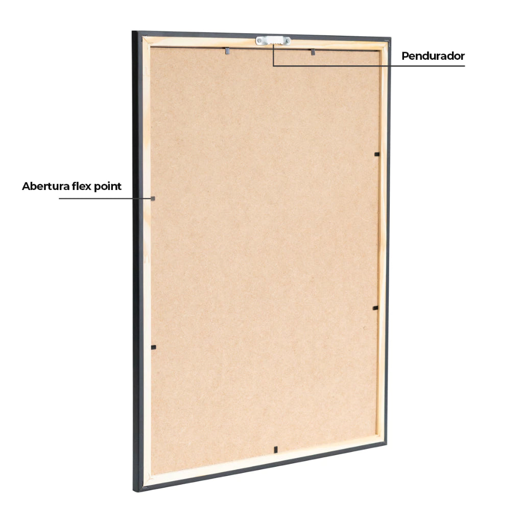 Conjunto de Quadros Decorativos Folhagem