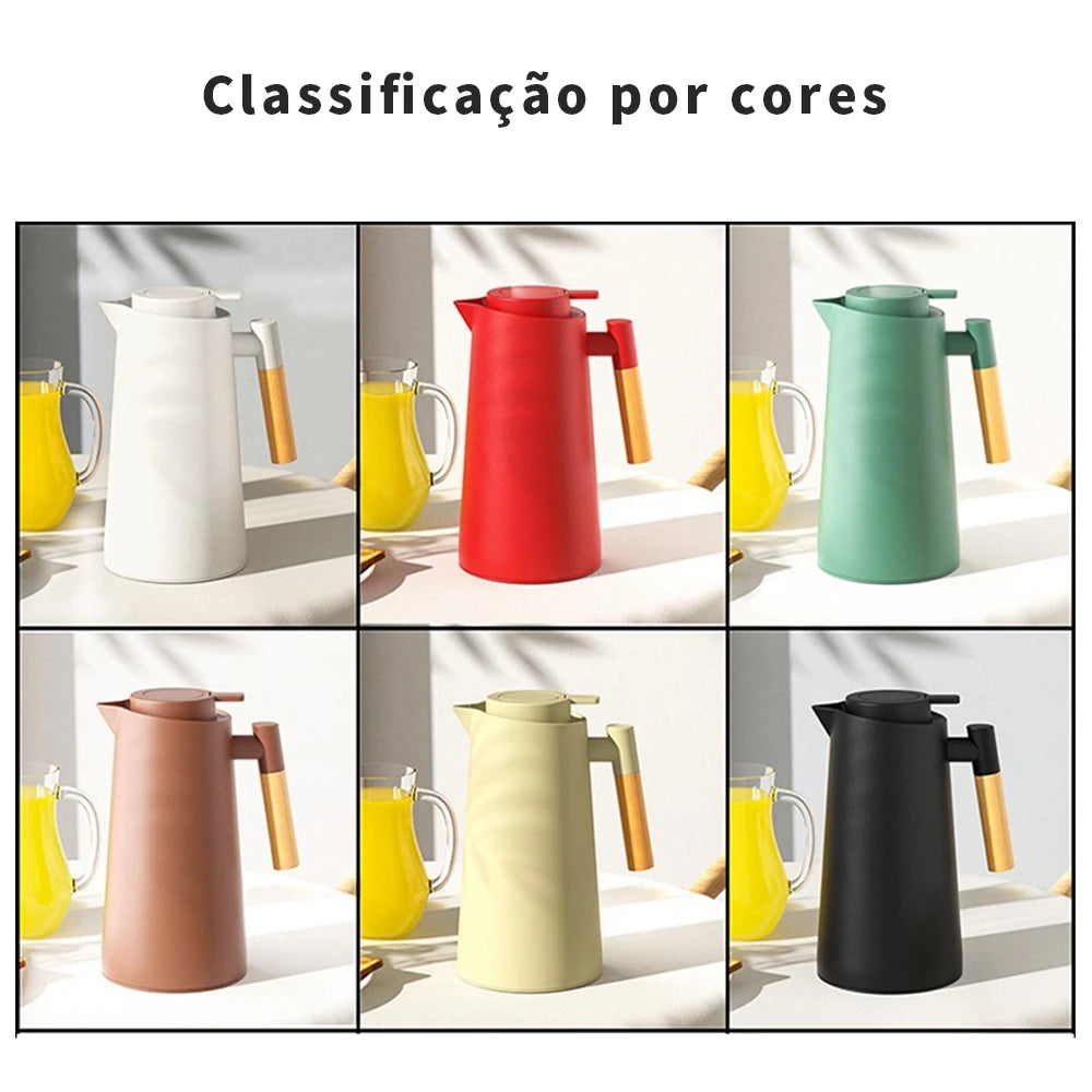 Garrafa Térmica com Termômetro Digital 1 Litro