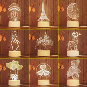 Luminária Decorativa em 3D