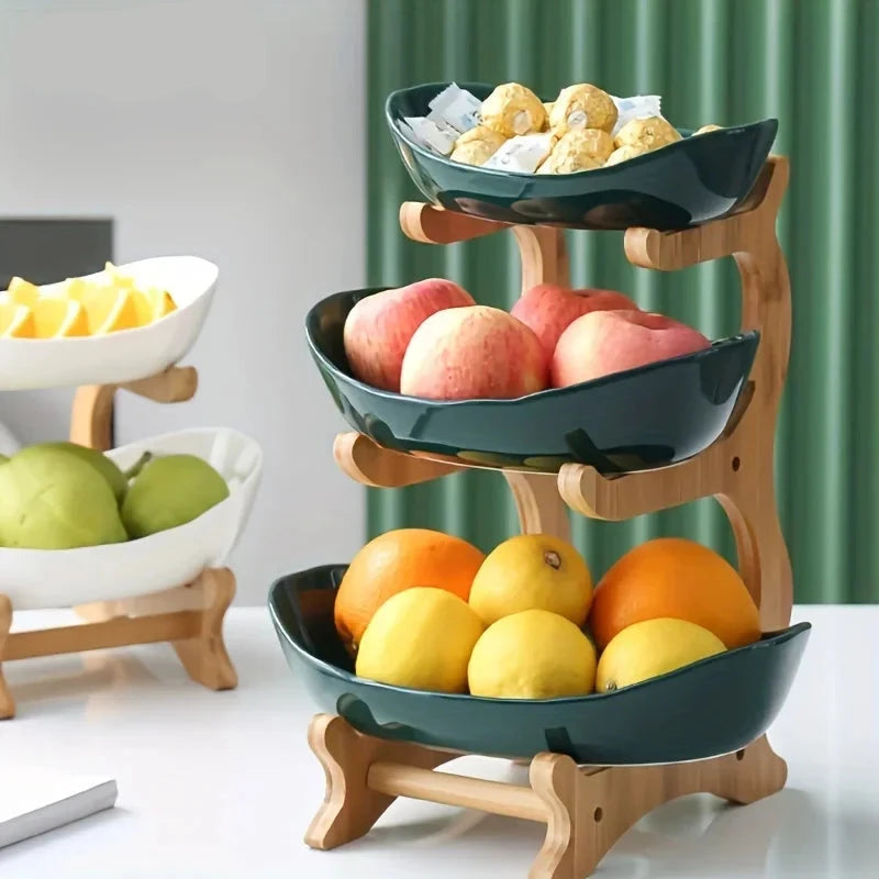 Fruteira de Mesa Luxo 2 e 3 Andares