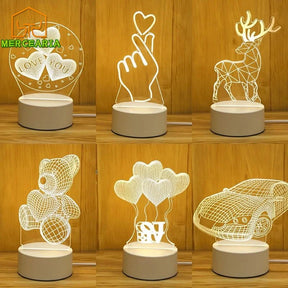 Luminária Decorativa em 3D