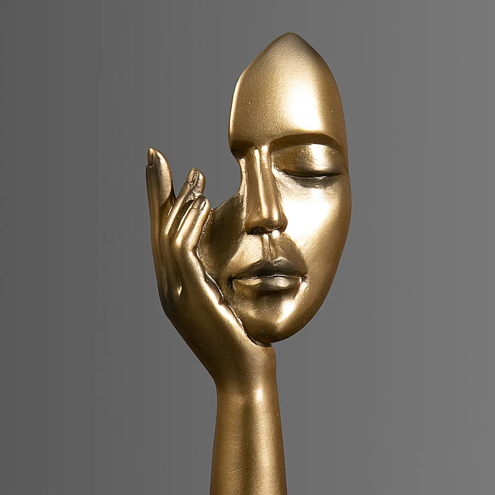 Estatueta do Rosto Humano