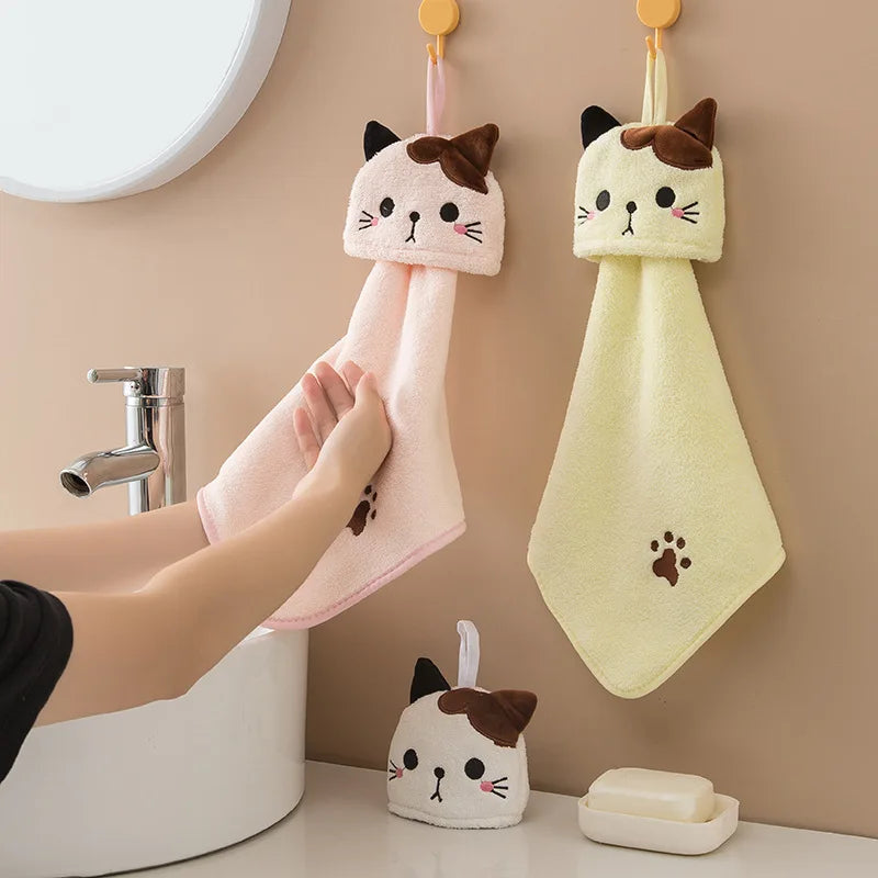 Toalha de Mão Gatinho