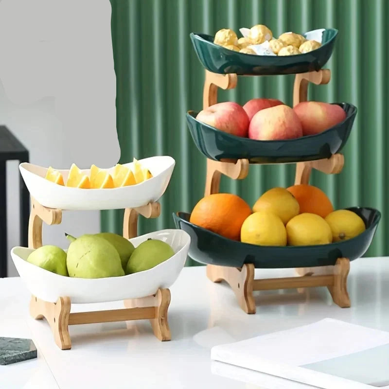 Fruteira de Mesa Luxo 2 e 3 Andares