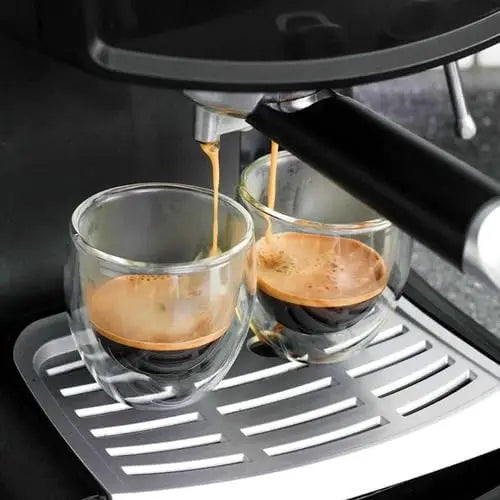 Set 4 Cups Double Wall Coffee Tea Glass Borosilicate Submission-Exclusive Distribution.