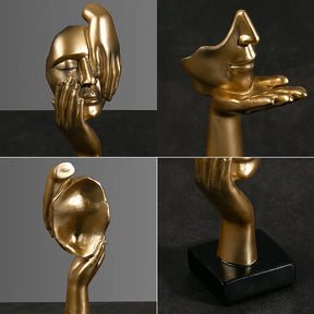 Estatueta do Rosto Humano