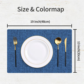 Olanly Cotton Linen Table Mat Non-Slip Dining Table Mat For Kitchen Nordic Table Rug Home Decor Tableware Pad Washable Placemats