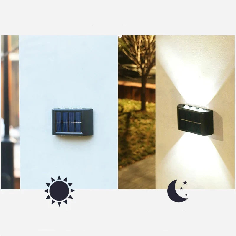 Lâmpada Solar de Parede