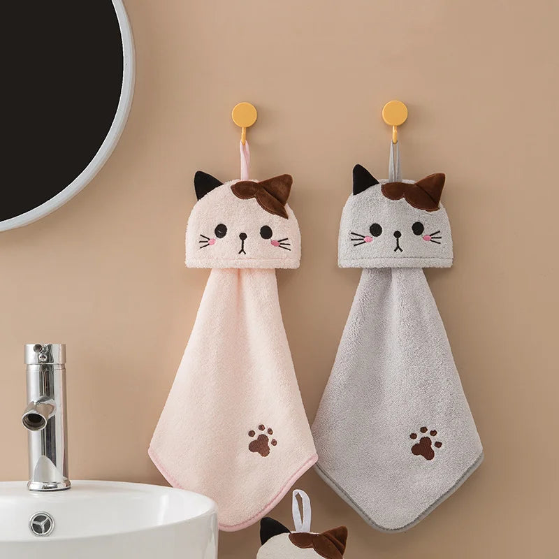 Toalha de Mão Gatinho