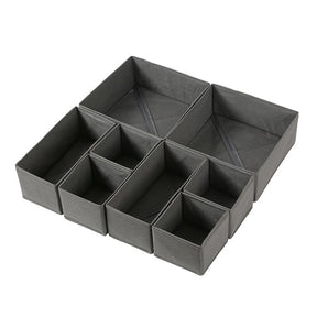 Kit com 8 Caixas Organizadoras Multiuso