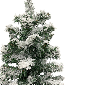 Mini Árvore de Natal Flocada Neve