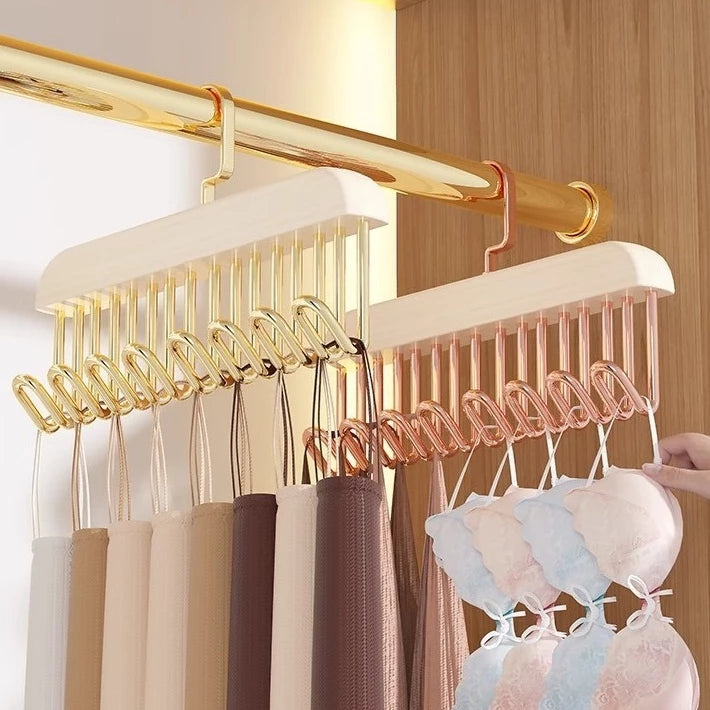Kit com 2 Cabides Organizadores com 8 Ganchos