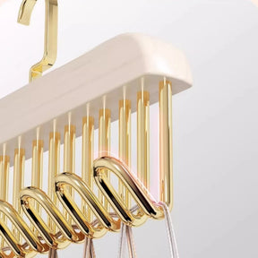 Kit com 2 Cabides Organizadores com 8 Ganchos