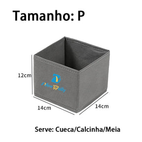 Kit com 8 Caixas Organizadoras Multiuso